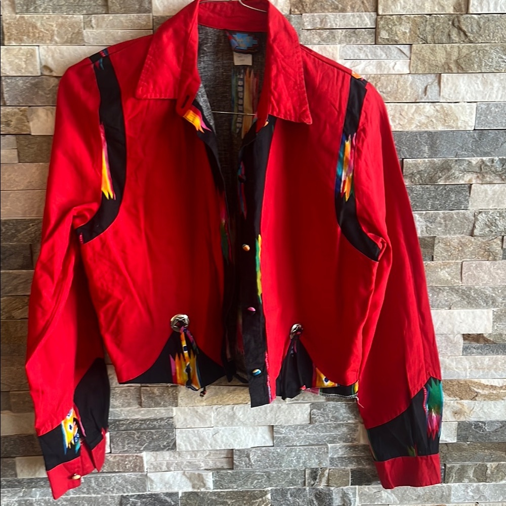Santa Fe Lady Stylish Red Women's Jacket